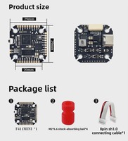 F411 Flight Controller MPU6000 Gyro RC FPV Drone Flight Control Board Multirotor Quadcopter Parts untuk Perakitan UAV Kustom