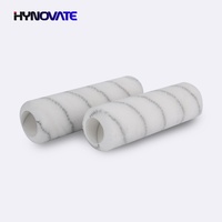 Rouleau à peinture en nylon sans peluches de qualité supérieure de 9 pouces en résine époxy pour la peinture murale