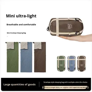 Sac de couchage de voyage ultra-léger pour adultes en nylon anti-saleté pour la randonnée, le camping, le printemps, l'<span class=keywords><strong>été</strong></span>, l'automne et l'hiver - Product Image 1