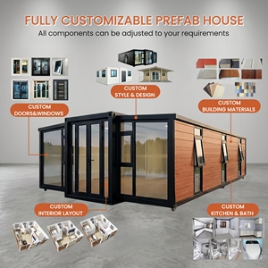 Réduire les coûts logistiques : Maison conteneur extensible 40 pieds, 3 pièces, certifiée CE <span class=keywords><strong>WM</strong></span>, préfabriquée, pliable, villa moderne, <span class=keywords><strong>atelier</strong></span> - Product Image 3