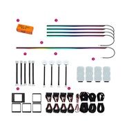 Kit d'éclairage d'ambiance pour voiture ZX Upgrade 64 couleurs 12V, accessoires de décoration pour Audi Q8 2018-2024, éclairage intérieur actif Symphony