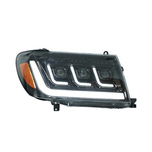 Repuestos de Auto, Faros LED para Camioneta Toyota, 3 Lentes, Luces de Circulación Diurna, Nuevas, Color 6000k para LC100, 12v LED H - Product Image 1