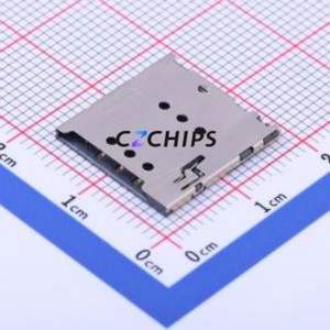 SMO-1570 SIM Card Connector SMD Connector Self-Return Type Micro SIM Card Card Holder 1.42mm - Product Image 1