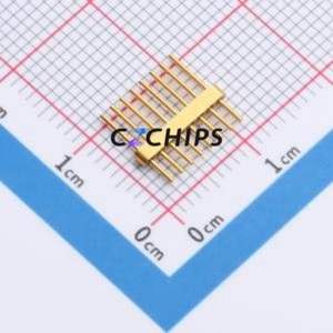 HJ-MRFS8-1.27-0.5 Feedthrough / RF Insulator Connector ( Number of Cores: 8 )( Number of Rows: 1 )( Operating Temperature: ) - Product Image 2