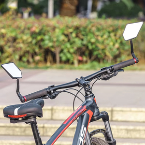 WEST BIKING 유니버설 자전거 백미러 360 도 조정 가능한 백미러 사이클링 액세서리 자전거 핸들 바 거울 - Product Image 6