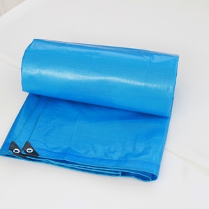 Bâche PE imperméable en tissu tissé HDPE Plandeka avec oeillets - Product Image 2