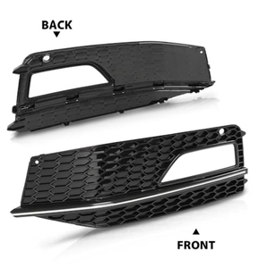 Cubierta de Faros Antiniebla Estilo S-Line, Rejilla de Faros Antiniebla de ABS con Diseño de Panal de Abeja para Audi A4 S4 B8.5 a Estilo RS4 2013-2016, Nuevo - Product Image 4