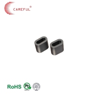 Flat U Ferrite Sleeve EMI Filter Core for Automotive Wiring Harness Noise Suppression14-8-10