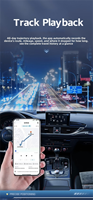 Traceur GPS intelligent portable 2G GF22, 500 mAh, suivi en temps réel, SOS à une touche, aimant puissant pour voiture, personnes âgées et enfants