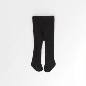 Collant in maglia tinta unita morbidi per bambine, primavera autunno - Product Image 3