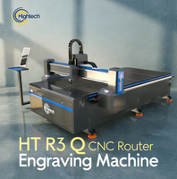 Machine de gravure CNC à broche HT R3 Q 3,2 kW avec haute précision et garantie d'un an pour la découpe de métaux, fonction automatique