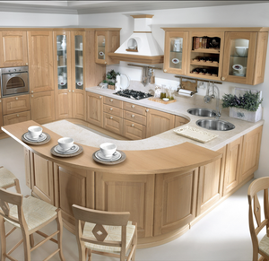 Mobili da Cucina Moderni in Legno a Basso Prezzo per Piccoli Spazi, Armadi da Cucina Moderni con Forno, Guangdong Foshan - Product Image 4