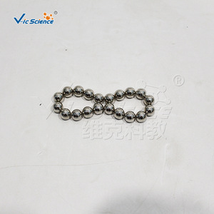 Bolas de acero magnéticas de alta precisión, bolas de acero con fuerte adsorción magnética para uso en laboratorio en física, química, y - Product Image 3
