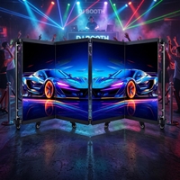 P2.5 GOB Table de DJ portable pliable avec écran vidéo LED pour scène de boîte de nuit, club de musique et événements
