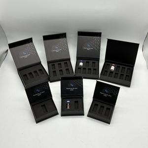 Caja Rígida para Viales con Cierre Magnético de Péptidos, Fabricada con Materiales Reciclados, Laminación Mate, Inserto de Esponja EVA, para Crema Facial, Novedad 2026 - Product Image 4