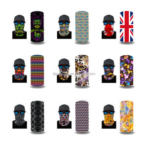 Pañuelo multifuncional unisex con logotipo de impresión personalizado, calentador de cuello de Cachemira, logotipo de camuflaje, pañuelo de tubo - Product Image 5