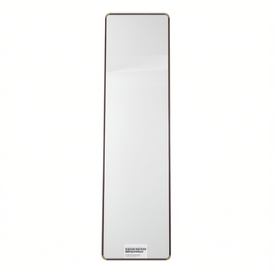 Espejo de pie Db de cuerpo entero, vidrio de 4 mm, marco de metal, diseño moderno para baño y dormitorio - Product Image 1