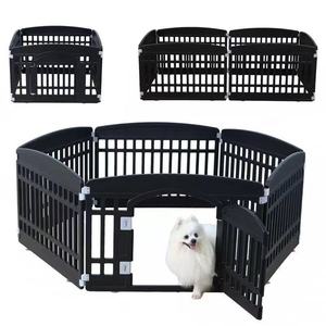Recinto per Animali Domestici in Plastica a 4/6 Pannelli, Barriera di Sicurezza per Cani da Interno, Gabbia Componibile per Cani di Piccola Taglia - Product Image 4
