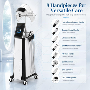 Appareil HydraFacial Portable Aqua Vertical 9-en-1 pour Nettoyage en Profondeur, Dermabrasion et Oxygénation des Pores - Product Image 4
