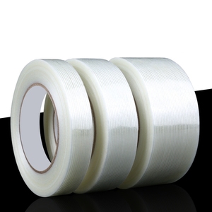 Cinta de Fibra de Vidrio de Alta Adhesión - Malla Reforzada Transparente para Cableado de Baterías, Resistente al Calor, Sin Residuos |   Rollos de 100 Metros al por Mayor - Product Image 5