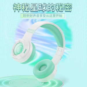 Casque audio KEEKA KE-25 BT, circum-auriculaire, pliable, avec éclairage LED - Product Image 3