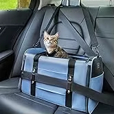 <span class=keywords><strong>Cinturón</strong></span> de Seguridad <span class=keywords><strong>para</strong></span> Mascotas (<span class=keywords><strong>Perros</strong></span> y Gatos) <span class=keywords><strong>para</strong></span> <span class=keywords><strong>Coche</strong></span>, con Anclaje Antiescape, Cierre de Seguridad, Correa Interna de Seguridad, Aprobado por Aerolíneas, <span class=keywords><strong>para</strong></span> Debajo del Asiento - Product Image 2