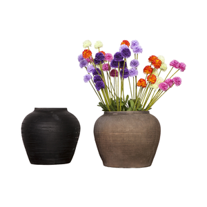 Đồ trang trí nhà cửa cổ điển, mộc mạc, đồ cổ, phụ kiện, chậu hoa sứ cũ, chậu gốm, chậu cây - Product Image 3