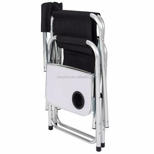 Silla de Director Plegable de Aluminio con Respaldo Alto, Moderna, Ligera, Portátil, Fácil de Transportar y Guardar, para Exteriores - Product Image 3