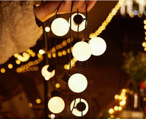 Resplandor en la oscuridad Acampar al aire libre Carpa de Navidad Decoración IP65 Impermeable 5M LED Bombilla Cadena - Product Image 2