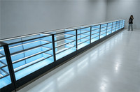 Vitrine de présentation de verre sur mesure pour produits fumeurs, comptoir verrouillable sur mesure pour magasin de vape, armoire de présentation pour tabac