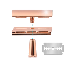 Wholesale Double Edge <strong>Safety</strong> <strong>Razor</strong> Aluminum Handle Zinc Alloy Head <strong>Black</strong> Classical Wet Shaver <strong>Safety</strong> <strong>Razor</strong> - Product Image 3