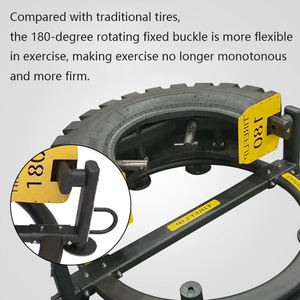Machine à retourner les pneus commerciale, vente en gros directe d'usine, équipement d'entraînement fonctionnel robuste pour salle de sport et centre de fitness - Product Image 5