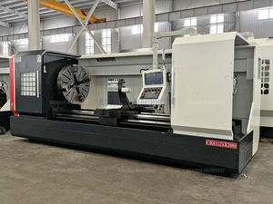 Ck61125 2000/3000เตียงแบนสำหรับงานหนัก4/6/8/12ป้อมปืน CNC เครื่องกลึงโลหะพร้อม CE - Product Image 3
