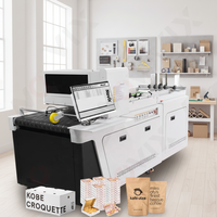 NOVIX Automatic Single Pass 4-Farben-Beutel mit individuellem Beutel Digitaldruck maschine Seidenpapier-Tintenstrahldrucker-Abdruck karton