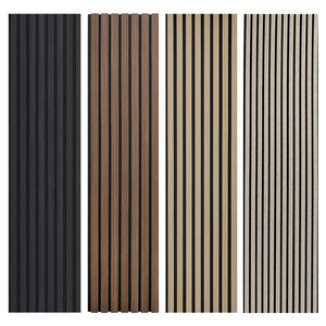 Paneles Acústicos <span class=keywords><strong>de</strong></span> Pared 3D <span class=keywords><strong>de</strong></span> Madera Natural EAZART, Paneles Acústicos <span class=keywords><strong>de</strong></span> Poliéster <span class=keywords><strong>de</strong></span> Alta Calidad, Paneles Acústicos <span class=keywords><strong>de</strong></span> Techo PET MDF, Insonorizantes - Product Image 1