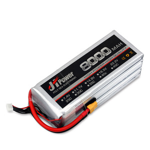 Batería Lipo JHLIP0 FPV de 8000mAh con alta capacidad de descarga, batería de repuesto para drones RC - Product Image 1