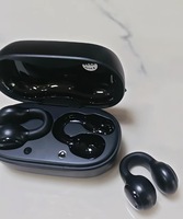 Écouteurs sans fil à clipser, grand transducteur de 13 mm, commande tactile, étanches, port confortable, son premium
