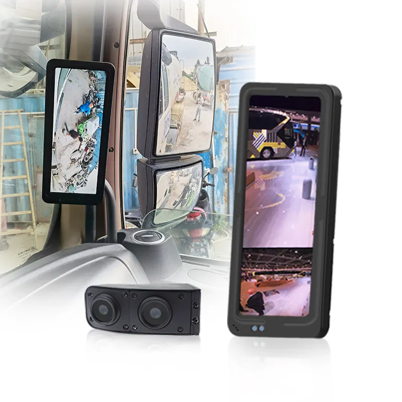 ECE R46 12.3 INCH Full HD IPS Screen Reverse Truck Bus Side Mirror Rear View Mirror Camera Monitor System