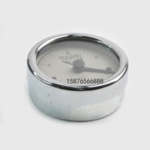 Manómetro analógico Roland de 2-10 bares para piezas de prensas de impresión, modelo 2065 - Product Image 3