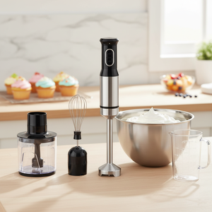 <span class=keywords><strong>Blender</strong></span> Tangan Dapur Daya Tinggi 1200W, <span class=keywords><strong>Blender</strong></span> Imersi Baja Tahan Karat SUS304 yang Tahan Lama dengan Kecepatan Variabel Tanpa Tingkatan - Product Image 2