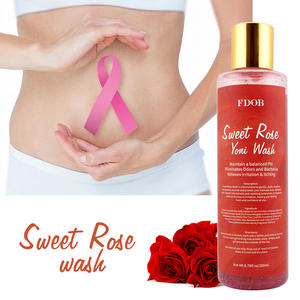 Yoni Wash <span class=keywords><strong>pH</strong></span> Balancing Organic Herbal 200ml Lavage intime avec eau de rose et huile de jojoba Plastique doux Usage externe - Product Image 5