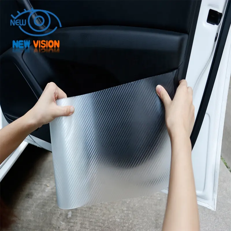 Anti-colisión transparente Puerta de coche/cuerpo/Protector de parachoques única cinta de vinilo adhesivo película para Auto