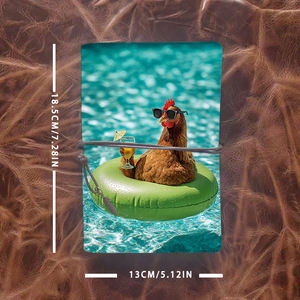 Cuaderno A6 de estilo Vintage, papel grueso de 160 páginas, regalo pensativo <span class=keywords><strong>para</strong></span> asistentes a reuniones de gestión de operaciones con sol de <span class=keywords><strong>pollo</strong></span> - Product Image 4