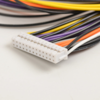 2.0mm 1.25mm 2.54mm Pitch 5pin 24AWG kawat konektor kabel Harness untuk PCBA elektronik kawat komputer