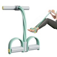 Équipement de fitness Offre Spéciale 4 tubes bande extensible jambes maigres bandes de résistance tirer corde tendeur à quatre tubes pour gymnastique à domicile