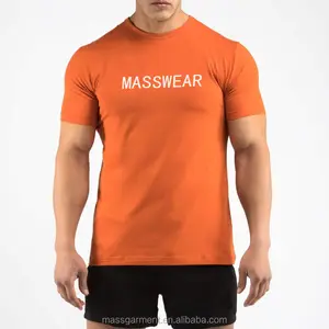 Jiangxi mass garment different sizes fitness gym short sleeve tshirt for men