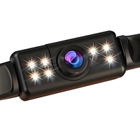 Caméra de recul de voiture personnalisée en usine avec 8 LED, vision nocturne et grand angle pour plaque d'immatriculation