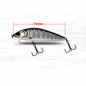 Esca Bionica Subacquea Luya Chattering Mino 7cm 10g, 29 Colori, in ABS per Pesca in Acqua Dolce, con Ami per Carpa, Spigola, Trota - Product Image 2