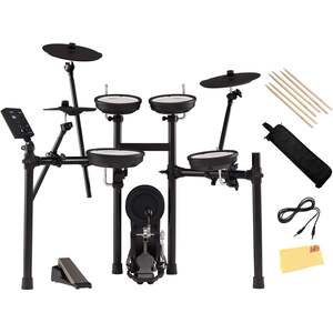 Paquete de Batería Electrónica Roland TD-07KV con Cable de Audio de 3.5mm, Bolsa para Baquetas, 3 Pares de Baquetas - Product Image 3