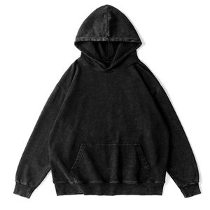 Wholesale Apparel Casual Clothing Men Loose Fit Hoodie for Street Wear Fashion Personalized Design Long Sleeve Men <b>Hoodies</b> - Product Image 4